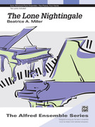 Cover icon of The Lone Nightingale - Piano Duo (2 Pianos, 4 Hands) sheet music for piano four hands by Beatrice A. Miller, easy/intermediate skill level