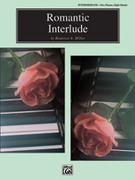 Cover icon of Romantic Interlude - Piano Quartet (2 Pianos, 8 Hands) sheet music for piano solo by Beatrice A. Miller, intermediate skill level