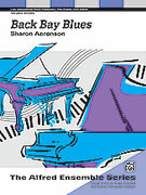 Cover icon of Back Bay Blues - Piano Duo (2 Pianos, 4 Hands) sheet music for piano four hands by Sharon Aaronson, easy/intermediate skill level