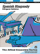 Cover icon of Spanish Rhapsody - Piano Duo (2 Pianos, 4 Hands) sheet music for piano four hands by Margaret Goldston, easy/intermediate skill level