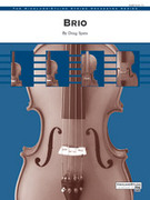 Cover icon of Brio sheet music for string orchestra (full score) by Doug Spata, intermediate skill level