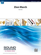 Cover icon of Zion March sheet music for concert band (full score) by Brian Beck, intermediate skill level