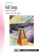 Cover icon of Folk Songs for Easy Piano sheet music for piano solo by Anonymous and Robert D. Vandall, intermediate skill level