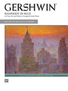 Cover icon of Gershiwin: Rhapsody in Blue: For Piano Solo and Orchestra sheet music for piano four hands by George Gershwin and Maurice Hinson, easy/intermediate skill level