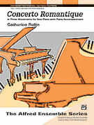 Cover icon of Concerto Romantique: In Three Movements for Solo Piano with Piano Accompaniment - Piano Duo sheet music for piano four hands by Catherine Rollin, easy/intermediate skill level