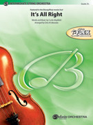 Cover icon of It's All Right sheet music for string orchestra (full score) by Curtis Mayfield, intermediate skill level