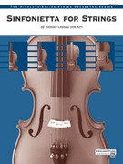 Cover icon of Sinfonietta for Strings sheet music for string orchestra (full score) by Anthony Granata, intermediate skill level