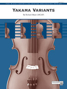 Cover icon of Yakama Variants sheet music for string orchestra (full score) by Richard Meyer, intermediate skill level