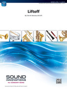 Cover icon of Liftoff sheet music for concert band (full score) by Chris M. Bernotas, intermediate skill level