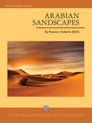 Cover icon of Arabian Sandscapes sheet music for concert band (full score) by Rossano Galante, intermediate skill level