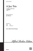 Cover icon of A Jazz Trio sheet music for choir (2-Part) by Jay Althouse, intermediate skill level