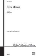 Cover icon of Kyrie Eleison sheet music for choir (SATB: soprano, alto, tenor, bass) by Brian Lewis, intermediate skill level
