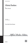 Cover icon of Gloria Fanfare sheet music for choir (2-Part) by Sally K. Albrecht, intermediate skill level