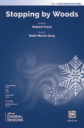 Cover icon of Stopping by Woods sheet music for choir (3-Part Mixed) by Ruth Morris Gray, intermediate skill level