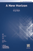 Cover icon of A New Horizon sheet music for choir (3-Part Mixed) by Greg Gilpin, intermediate skill level