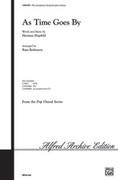 Cover icon of As Time Goes By sheet music for choir (TBB: tenor, bass) by Herman Hupfeld and Russell Robinson, intermediate skill level