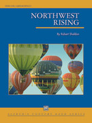 Cover icon of Northwest Rising (COMPLETE) sheet music for concert band by Robert Sheldon, intermediate skill level