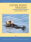 Cover icon of Otter Point Holiday (COMPLETE) sheet music for concert band by Robert Sheldon, intermediate skill level