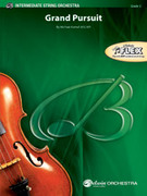 Cover icon of Grand Pursuit sheet music for string orchestra (full score) by Michael Kamuf, intermediate skill level