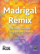 Cover icon of Madrigal Remix sheet music for choir (2-Part) by Anonymous and Kirby Shaw, intermediate skill level