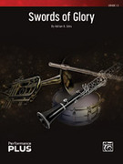 Cover icon of Swords of Glory sheet music for concert band (full score) by Adrian B. Sims and Adrian B. Sims, intermediate skill level