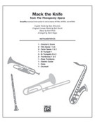 Cover icon of Mack the Knife (COMPLETE) sheet music for choir by Kurt Weill, Marc Blitzstein, Bertolt Brecht and Mark Hayes, classical score, intermediate skill level