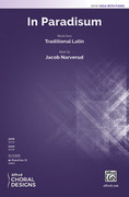 Cover icon of In Paradisum sheet music for choir (SSAA: soprano, alto) by Jacob Narverud, intermediate skill level