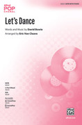 Cover icon of Let's Dance sheet music for choir (SATB: soprano, alto, tenor, bass) by David Bowie, intermediate skill level
