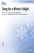 Cover icon of Song for a Winter's Night sheet music for choir (SAB: soprano, alto, bass) by Gordon Lightfoot, intermediate skill level