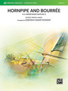 Cover icon of Hornpipe and Bourre (COMPLETE) sheet music for string orchestra by George Frideric Handel and Deborah Baker Monday, classical score, intermediate skill level