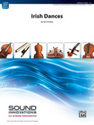 Cover icon of Irish Dances sheet music for string orchestra (full score) by Bob Phillips, intermediate skill level