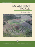 Cover icon of An Ancient World sheet music for concert band (full score) by Adrian B. Sims, intermediate skill level