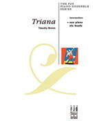 Cover icon of Triana sheet music for piano solo by Timothy Brown, intermediate skill level