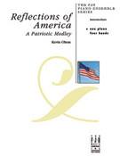 Cover icon of Reflections of America sheet music for piano solo by Kevin Olson, intermediate skill level