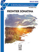 Cover icon of Frontier Sonatina sheet music for piano solo by Bruce Berr, intermediate skill level