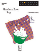 Cover icon of Marshmallow Rag sheet music for piano solo by Kathleen Massoud, intermediate skill level
