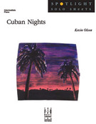 Cover icon of Cuban Nights sheet music for piano solo by Kevin Olson, intermediate skill level