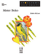 Cover icon of Mister Boko sheet music for piano solo by Edwin McLean, intermediate skill level