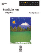 Cover icon of Starlight on Aspen sheet music for piano solo by W. T. Skye Garcia and W. T. Skye Garcia, intermediate skill level