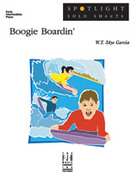Cover icon of Boogie Boardin' sheet music for piano solo by W. T. Skye Garcia and W. T. Skye Garcia, intermediate skill level