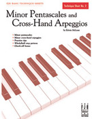 Cover icon of Minor Pentascales and Cross-Hand Arpeggios sheet music for piano solo by Edwin McLean, intermediate skill level