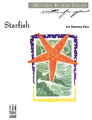 Cover icon of Starfish sheet music for piano solo by Melody Bober, intermediate skill level