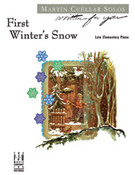 Cover icon of First Winter's Snow sheet music for piano solo by Martn Cullar, intermediate skill level