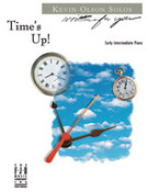 Cover icon of Time's Up! sheet music for piano solo by Kevin Olson, intermediate skill level