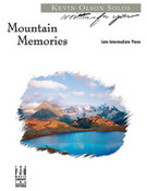 Cover icon of Mountain Memories sheet music for piano solo by Kevin Olson, intermediate skill level