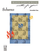 Cover icon of Scherzo sheet music for piano solo by Martn Cullar, intermediate skill level