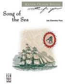 Cover icon of Song of the Sea sheet music for piano solo by Kevin Olson, intermediate skill level
