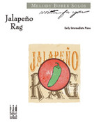 Cover icon of Jalapeno Rag sheet music for piano solo by Melody Bober, intermediate skill level