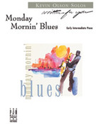 Cover icon of Monday Mornin' Blues sheet music for piano solo by Kevin Olson, intermediate skill level