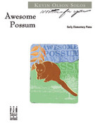 Cover icon of Awesome Possum sheet music for piano solo by Kevin Olson, intermediate skill level